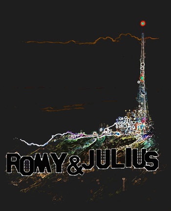 Romy & Julius als Hollywood Sign, Mount Lee